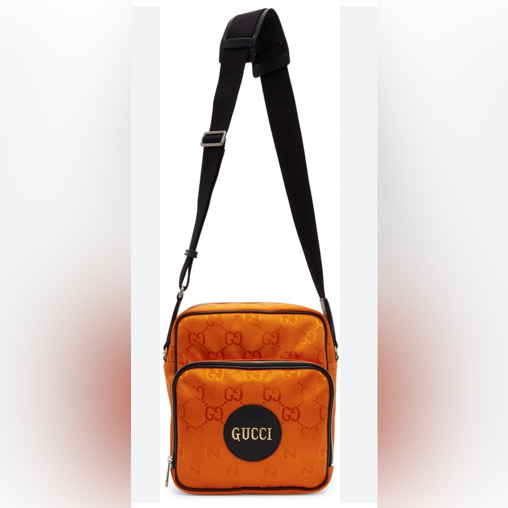 Gucci Orange Small Off The Grid Messenger Bag
